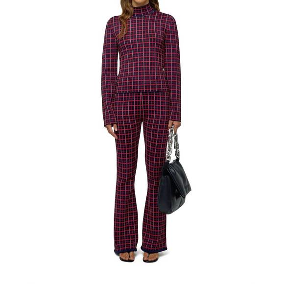 SIMON MILLER Sweaters - NEW SIMON MILLER rohe top in red plaid